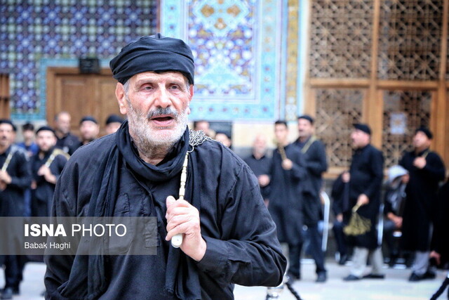 آیین طشت گذاری مجموعه جهانی بقعه شیخ صفی‌الدین اردبیلی