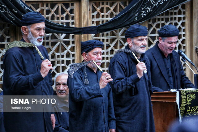 آیین طشت گذاری مجموعه جهانی بقعه شیخ صفی‌الدین اردبیلی