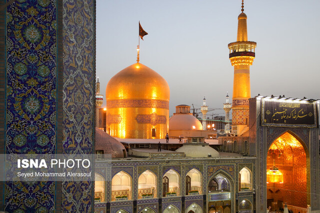 عکس از آرشیو ویژه برنامههای شهادت حضرت رقیه(س) در حرم رضوی