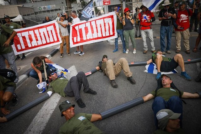 آشوب، اعتراض و اعتصاب در اراضی اشغالی ادامه دارد