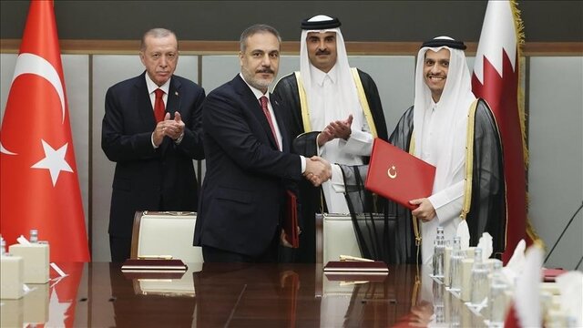 صدور بیانیه مشترک در پنجاهمین سال روابط ترکیه و قطر صدور بیانیه مشترک در پنجاهمین سال روابط ترکیه و قطر
