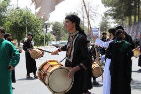 حرکت نمادین کاروان نینوا در بیرجند
