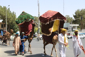 حرکت نمادین کاروان نینوا در بیرجند
