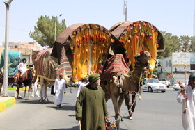 حرکت نمادین کاروان نینوا در بیرجند
