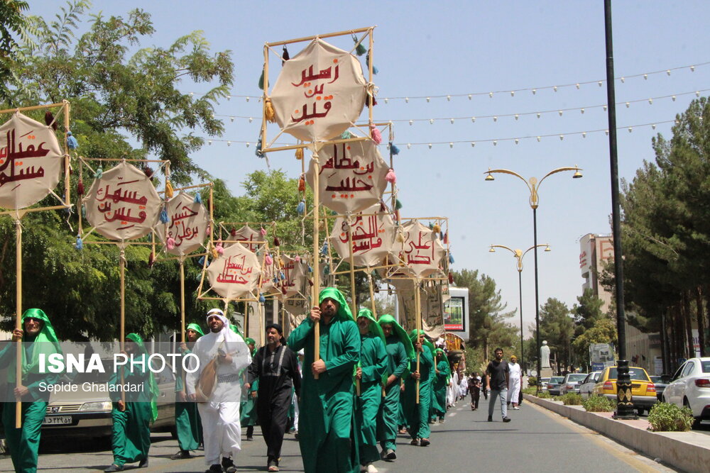 ایسنا - حرکت نمادین کاروان نینوا در بیرجند