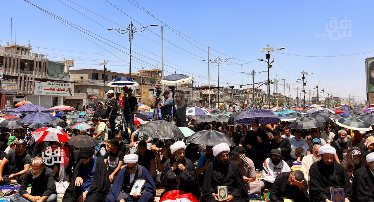 تظاهرات حامیان جریان صدر عراق در محکومیت اهانت به قرآن/ کارکنان سفارت سوئد به کشورشان بازگشتند