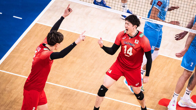 لیست ۱۴ نفره والیبال ژاپن در بازی‌های ارومیه/ سایت المپیک: ژاپن برای طلا می‌آید