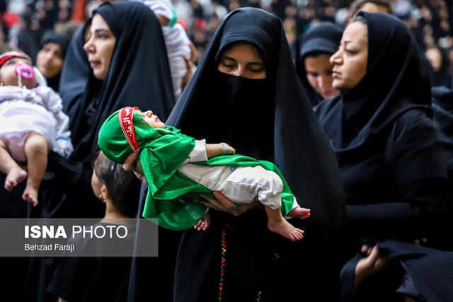 برگزاری مراسم شیرخوارگان حسینی در بقاع متبرکه گلستان