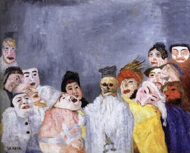 نقاش نقابها کیست؟ + تصاویر