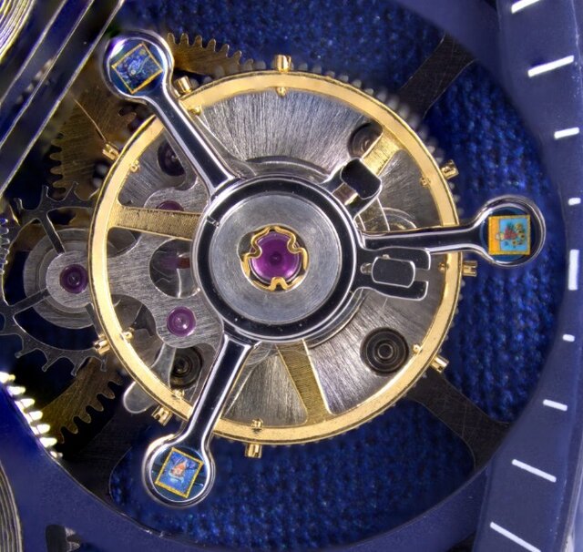 شاهکارهای «ونگوگ» در یک ساعت مچی