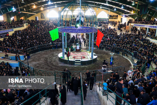 برافراشته شدن پرچم سرخ خون حسین (ع) در زنجان