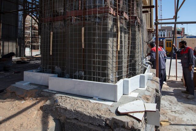 هنر ایرانیها در حرم امام حسین (ع) + عکس