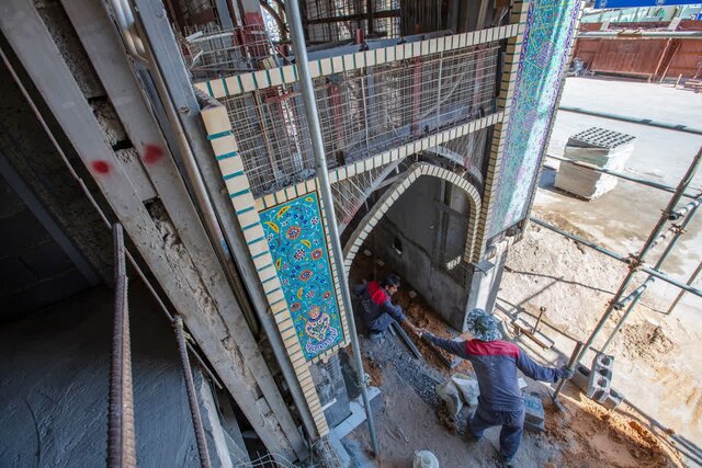 هنر ایرانیها در حرم امام حسین (ع) + عکس