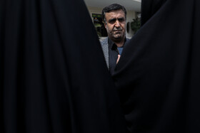 علی سلاجقه، رییس سازمان حفاظت محیط زیست در حاشیه جلسه هیات دولت - ۴ مرداد