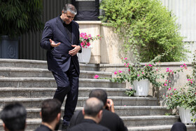 محمد اسلامی، رییس سازمان انرژی اتمی در حاشیه جلسه هیات دولت - ۴ مرداد