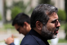 محمدمهدی اسماعیلی، وزیر فرهنگ و ارشاد اسلامی در حاشیه جلسه هیات دولت - ۴ مرداد