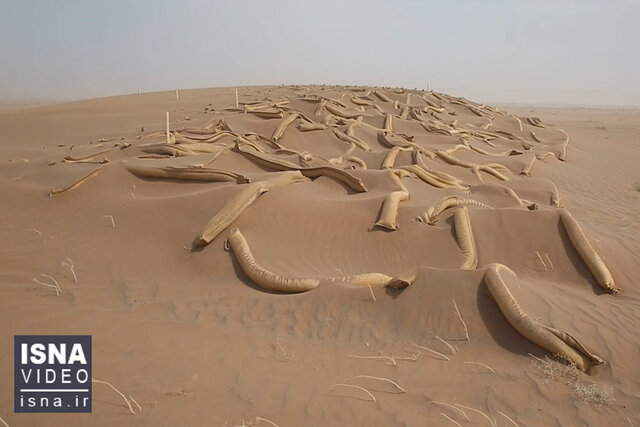 ویدیو / راهکارهای کنترل خیزش گرد و خاک در دشت مسیله قم ویدیو / راهکارهای کنترل خیزش گرد و خاک در دشت مسیله قم