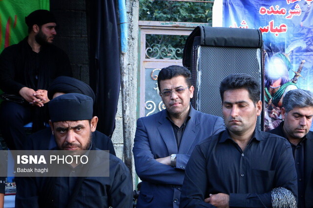 تجمع بزرگ حسینیان در روستای اظماره علیا شهرستان گرمی