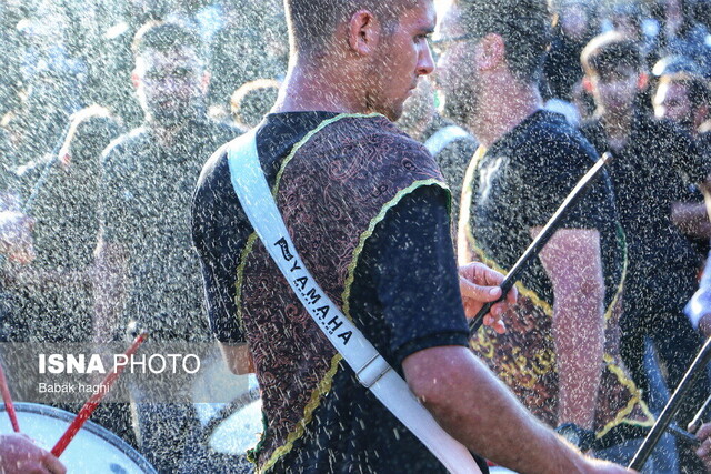 تجمع بزرگ حسینیان در روستای اظماره علیا شهرستان گرمی