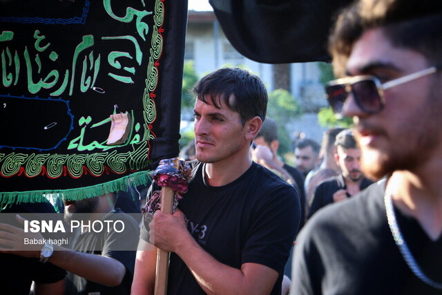 تجمع بزرگ حسینیان در روستای اظماره علیا شهرستان گرمی