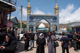 عزاداری تاسوعای حسینی در روستای شاه شهیدان