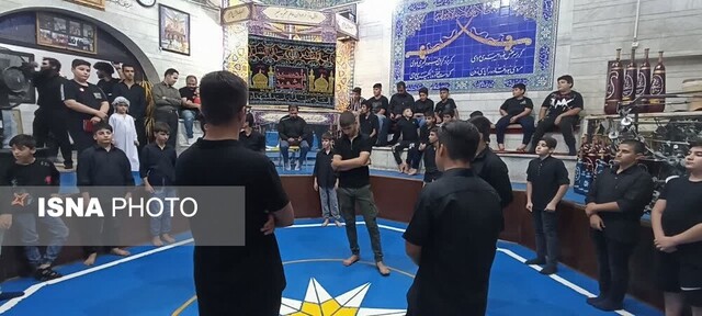 مراسم بزرگداشت قاسم‌بن الحسن در زورخانه ذوالفقار ایلام برگزار شد
