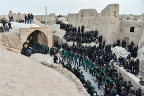 آیین سنتی «زار خاک» در روستای قورتان