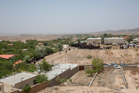 آیین سنتی نخل گردانی روز عاشورا در روستای دستگرد قم