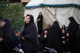 مراسم آیینی خیمه سوزان - مشهد