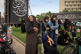 مراسم آیینی خیمه سوزان - مشهد