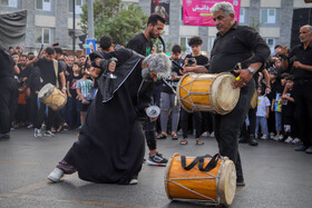 مراسم آیینی خیمه سوزان - مشهد