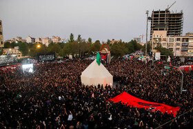 مراسم آیینی خیمه سوزان - مشهد