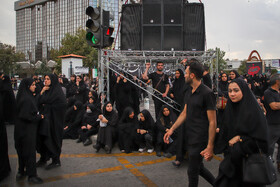 مراسم آیینی خیمه سوزان - مشهد