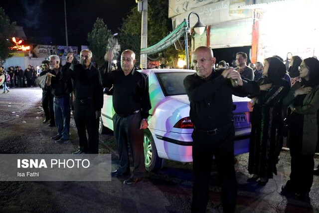 شب عاشورای حسینی در یاسوج