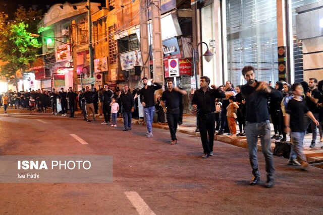 شب عاشورای حسینی در یاسوج