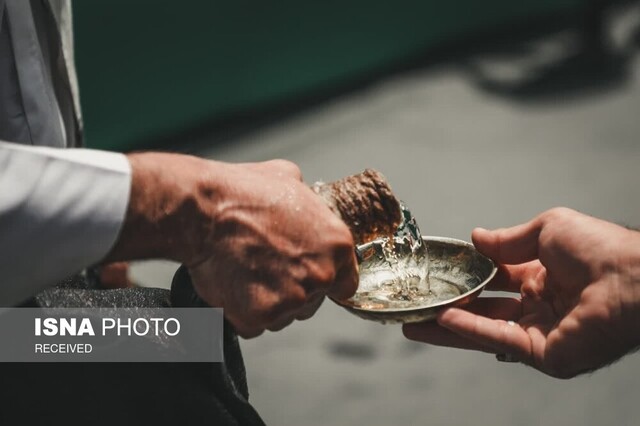 شور عزاداران عاشورای حسینی در مهریز