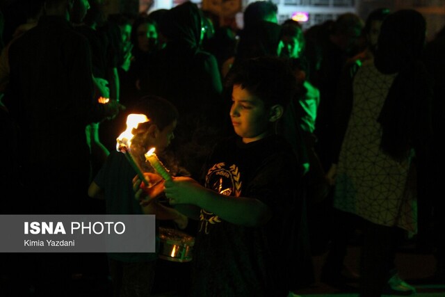 مراسم شام غریبان حسینی در چهارمحال و بختیاری