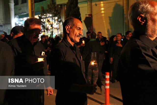 مراسم شام غریبان حسینی در چهارمحال و بختیاری