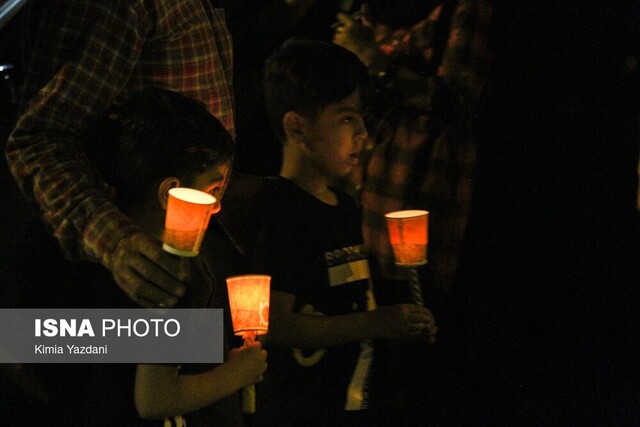 مراسم شام غریبان حسینی در چهارمحال و بختیاری