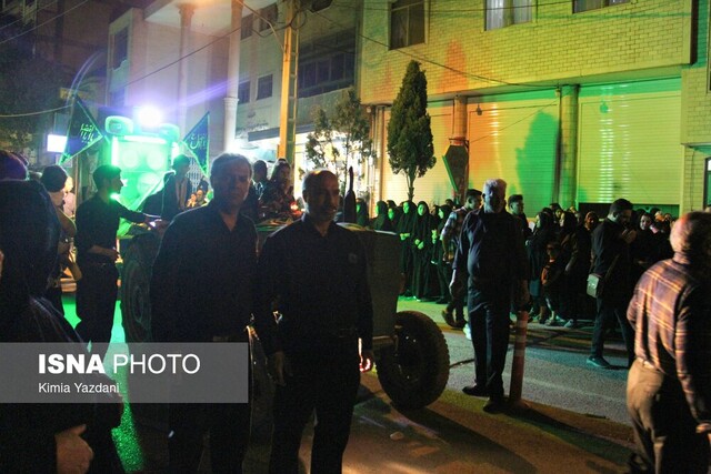 مراسم شام غریبان حسینی در چهارمحال و بختیاری