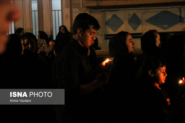 مراسم شام غریبان حسینی در چهارمحال و بختیاری