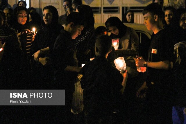 مراسم شام غریبان حسینی در چهارمحال و بختیاری