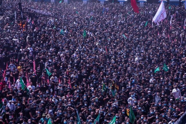 برگزاری مراسم آیینی «رکضه طویریج» با حضور میلیون‌ها زائر در کربلا