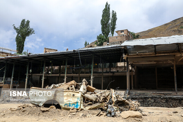 امامزاده داوود(ع)، یک سال پس از سیل