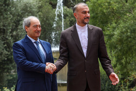 استقبال امیرعبداللهیان از «فیصل المقداد» در تهران