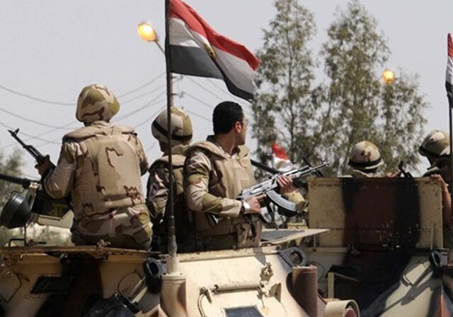 حمله مسلحانه به نظامیان مصری در العریش