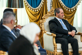 دیدار فیصل مقداد، وزیر خارجه سوریه با علی‌اکبر احمدیان، دبیر شورای عالی امنیت ملی