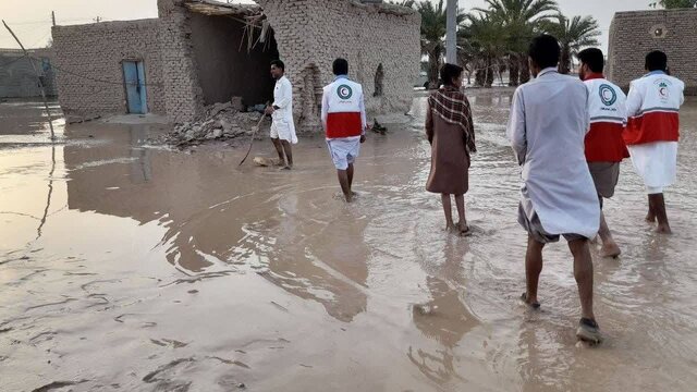 امدادرسانی به ۶۵۱ سیل‌زده در بلوچستان