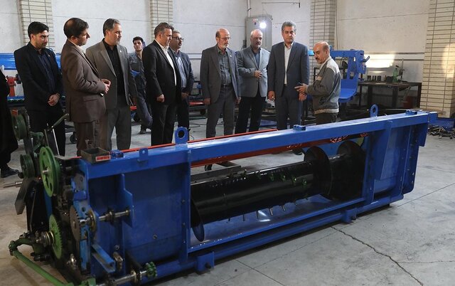 بازید رییس جهاد دانشگاهی از مجتمع نوآوری پارک علم و فناوری کرمانشاه