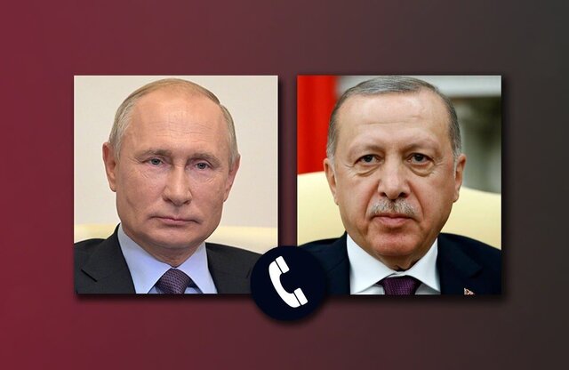تماس تلفنی پوتین و اردوغان تماس تلفنی پوتین و اردوغان